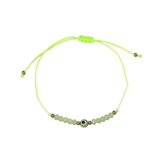 Evil eye bracelet - Green - Case of 3