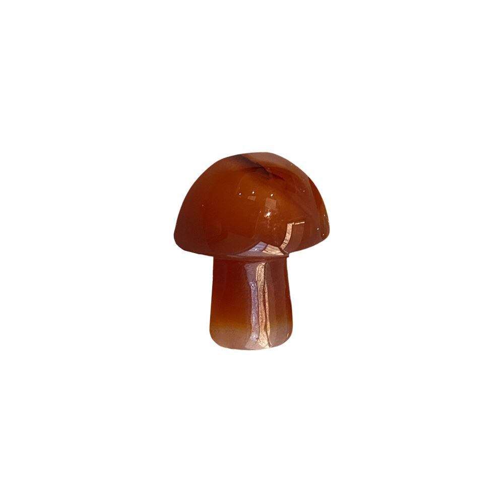 Red Carnelian Mushroom 2cm - Case of 5
