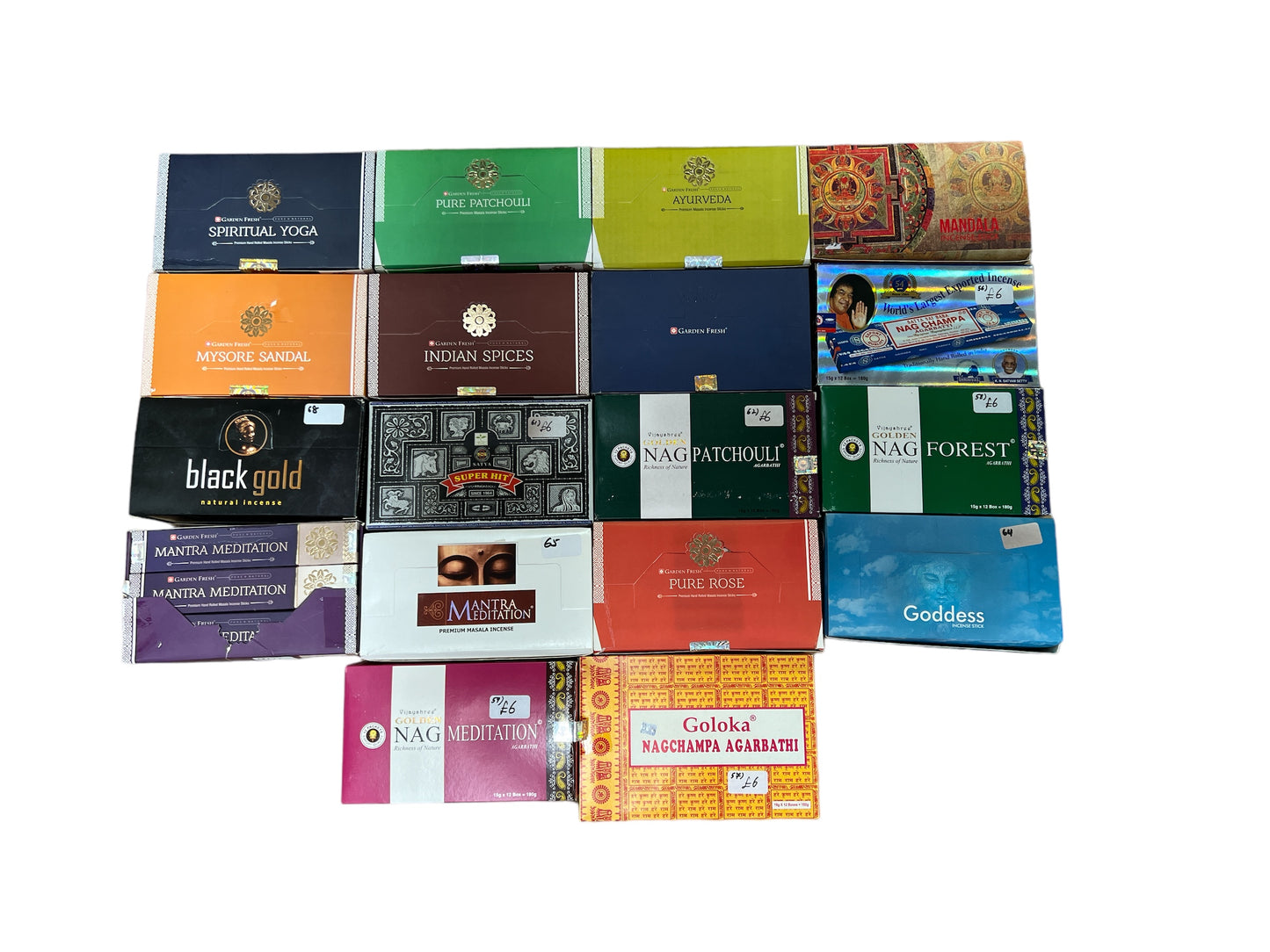 Mega Clearance Stock - Incense Sticks and Cones