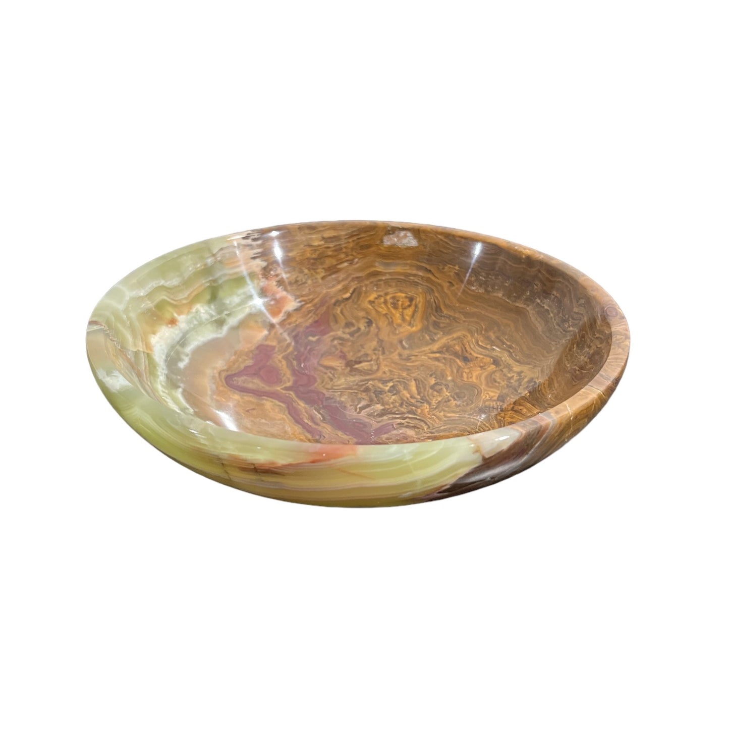 Onyx Marble Bowl 20 cm