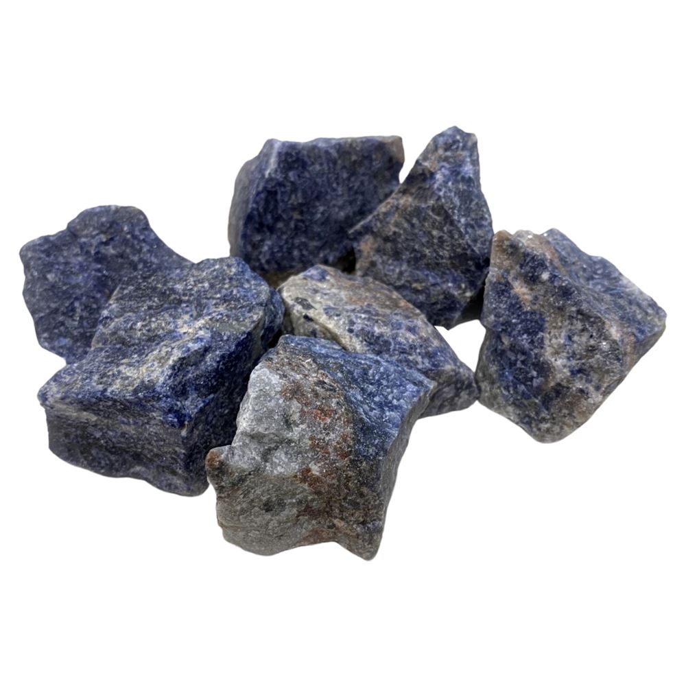 Sodalite Rough Cut Crystals 1kg