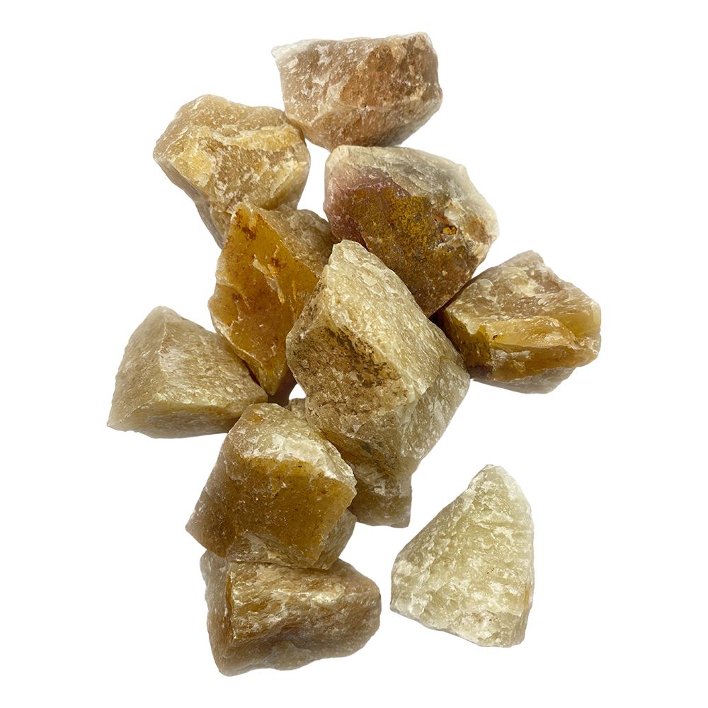 Yellow Aventurine Rough Cut Crystals 1kg