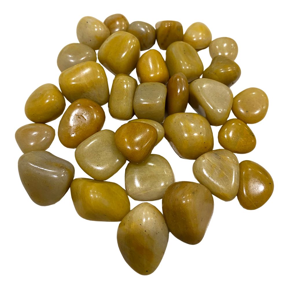Yellow Aventurine Tumbled Crystals 250g - Case of 2