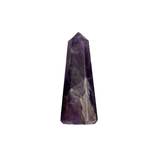 Small obelisk tower amethyst crystal, 7cm