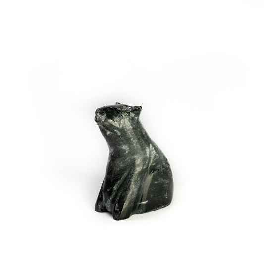 3" Bear (jet black marble) - Case of 5