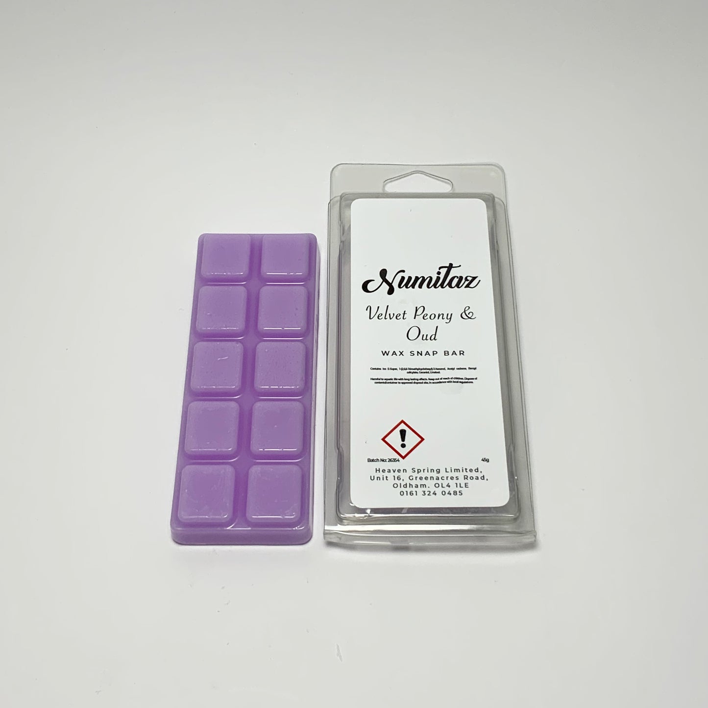Velvet Peony and Oud Snap Bar - Case of 6