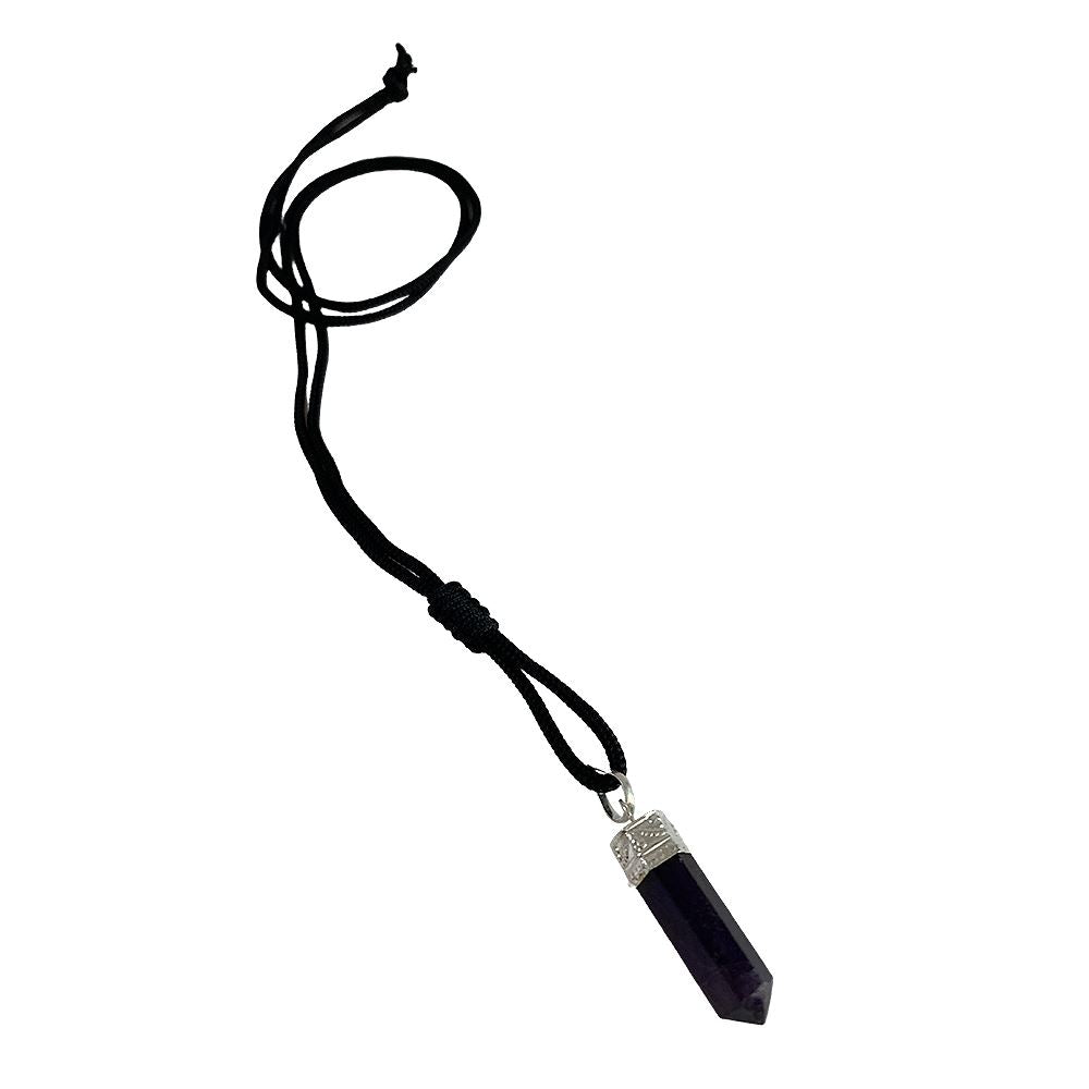 Amethyst Pencil Pendant 25-30mm - Case of 3