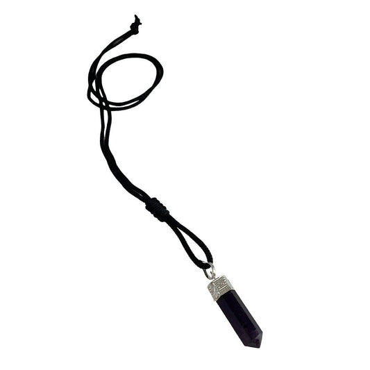 Amethyst Pencil Pendant 25-30mm - Case of 3