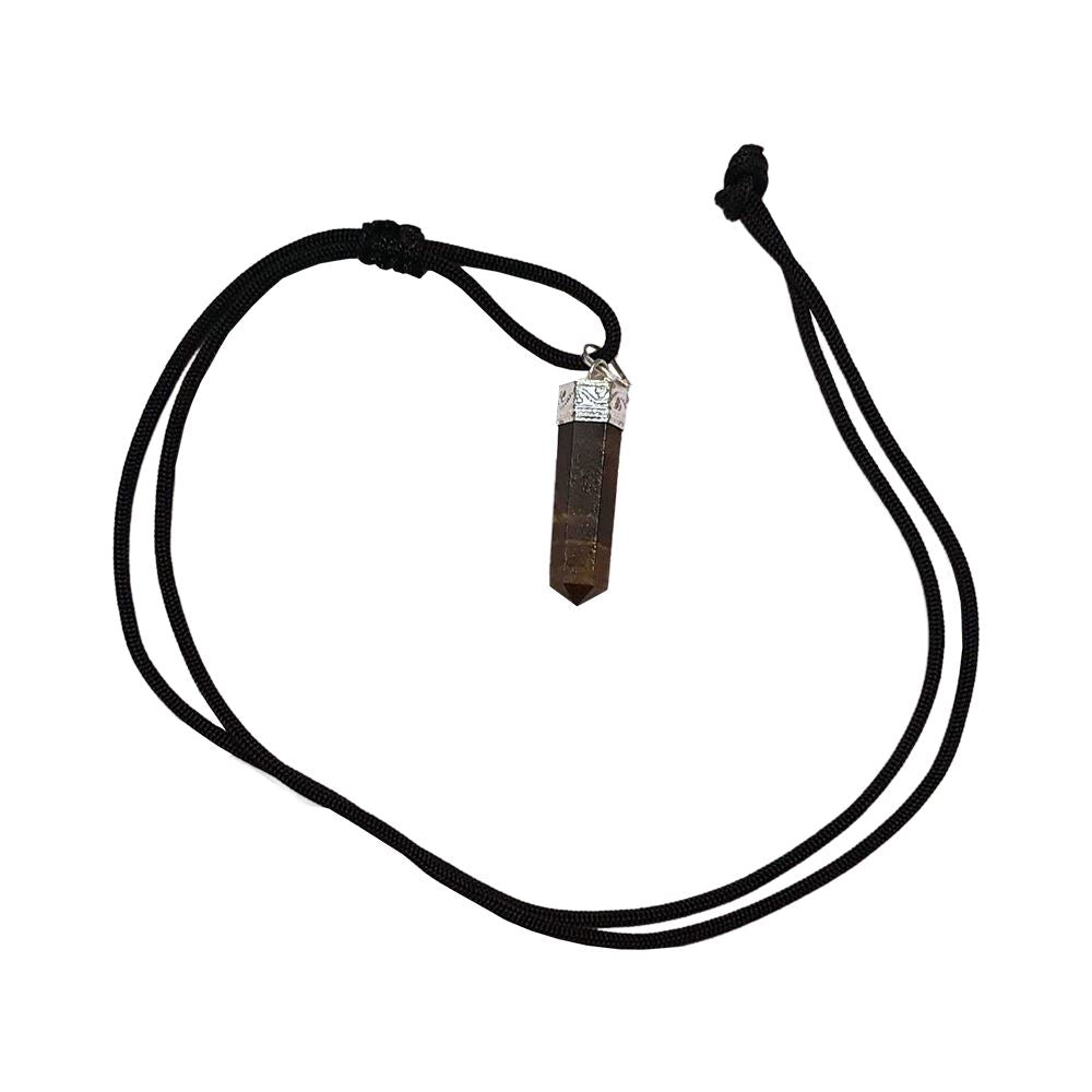 Tiger's Eye Pencil Pendant 25-30mm - Case of 3