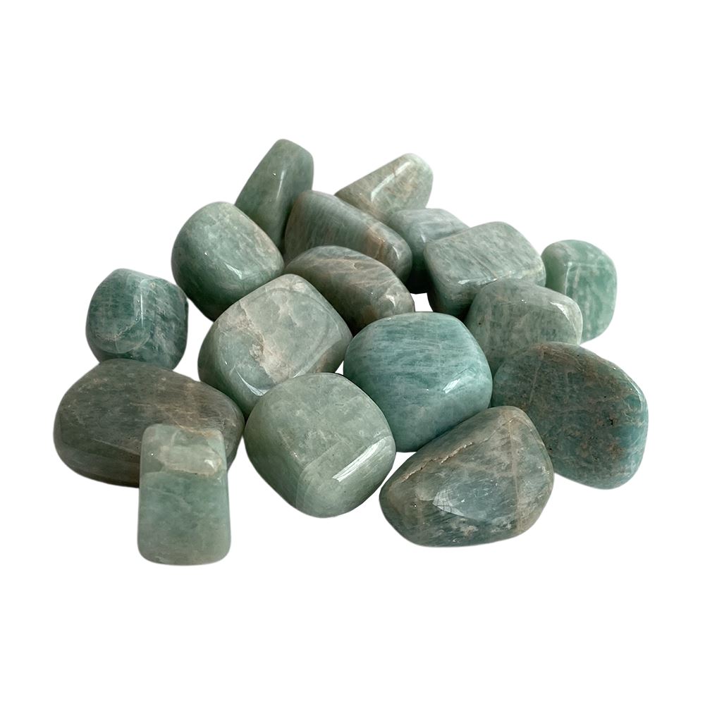 Amazonite Tumbled Crystals 250g - Case of 2