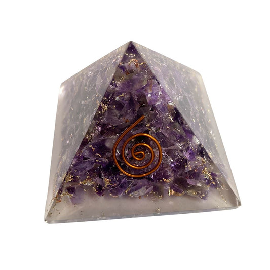 Amethyst Pyramid 5.5cm - Case of 2