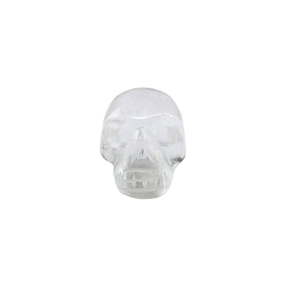 Clear Quartz Skull Head 2cm - Case of 3