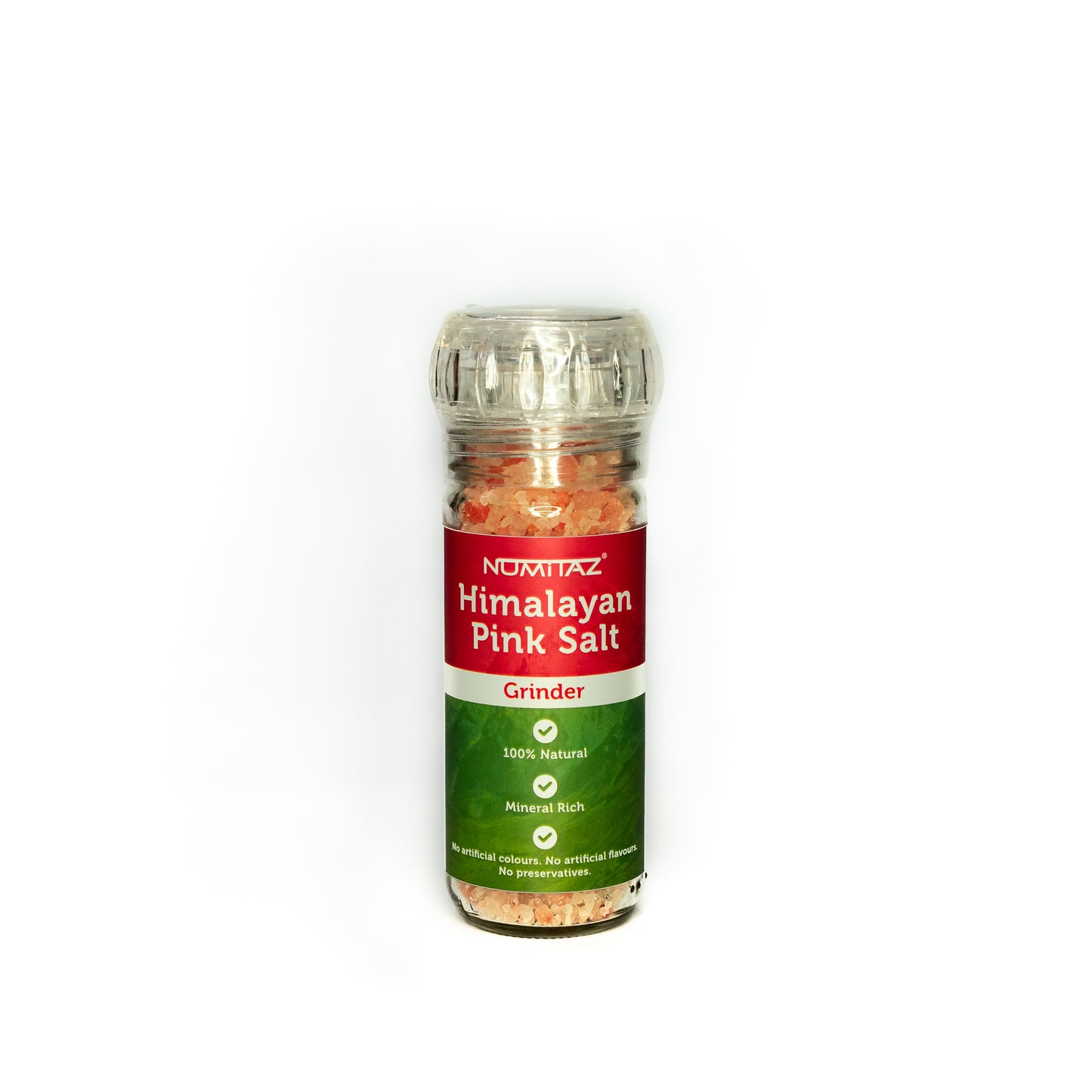 Numitaz Himalayan salt grinder 100g (glass bottle) - Case of 12