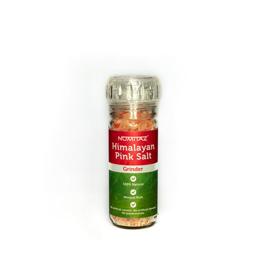 Numitaz Himalayan salt grinder 100g (glass bottle) - Case of 12