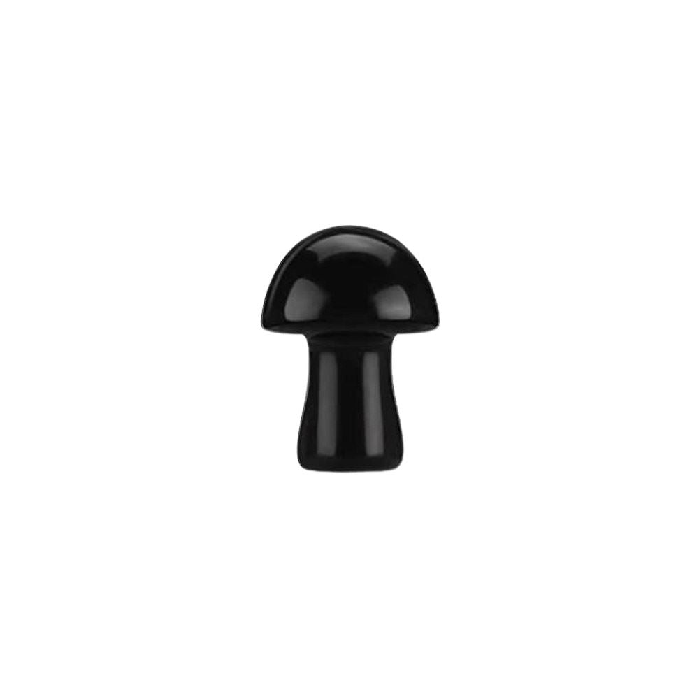 Black Obsidian Mushroom 2cm - Case of 5