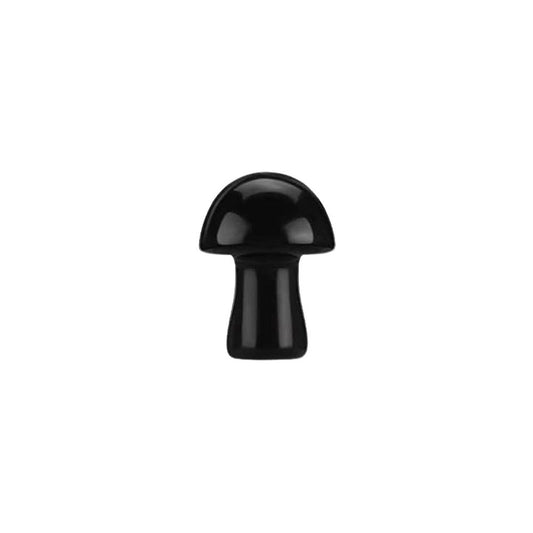 Black Obsidian Mushroom 2cm - Case of 5