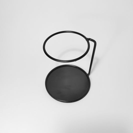 Oil burner stands (metal/black)