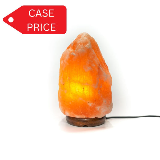 Natural salt lamp 2-3kg (pink) - Case of 6