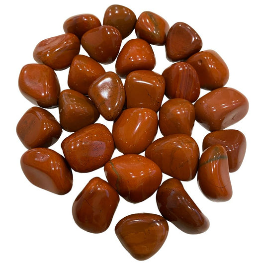 Red Jasper Tumbled Crystals 250g - Case of 2