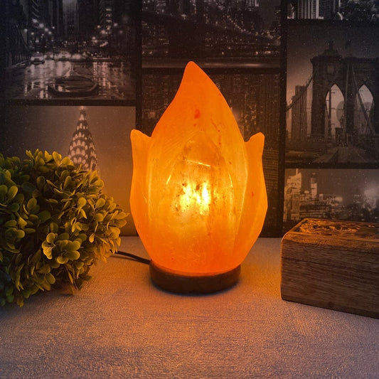 Flame salt lamp (pink) - OLD SHAPE