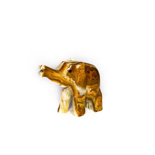 3" Elephant (multigreen onyx) - Case of 10