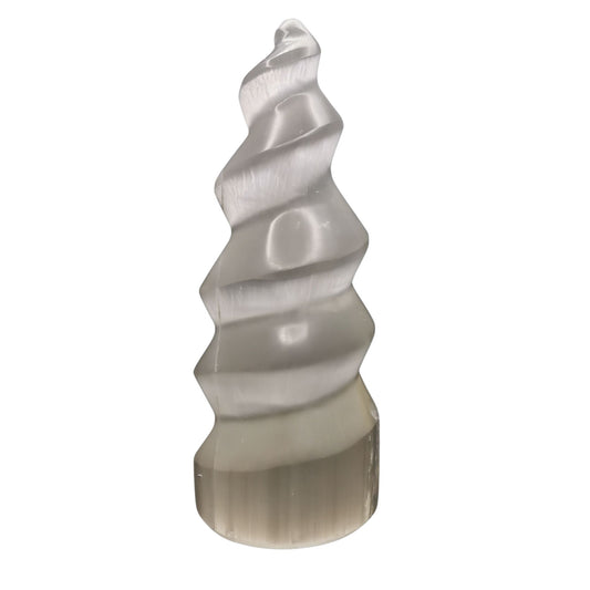 Selenite Spiral 20cm (not lamp)