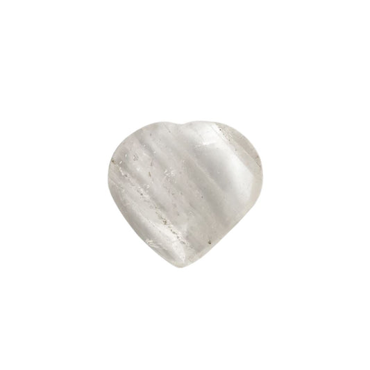 Clear Quartz Small Crystal Heart, 2-3cm - Case of 3