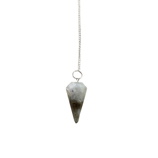 Rainbow Moonstone Pendulum with Chain - Case of 3