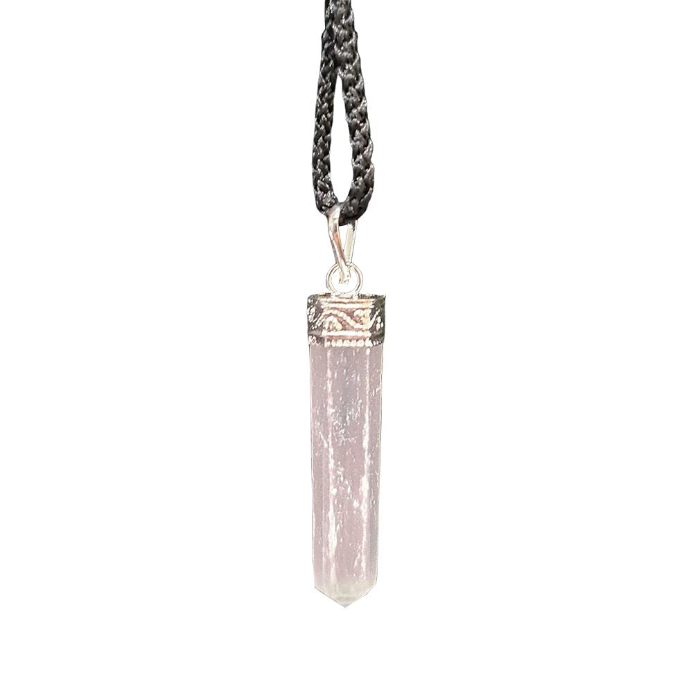 Selenite Pencil Pendant 25-30mm - Case of 3