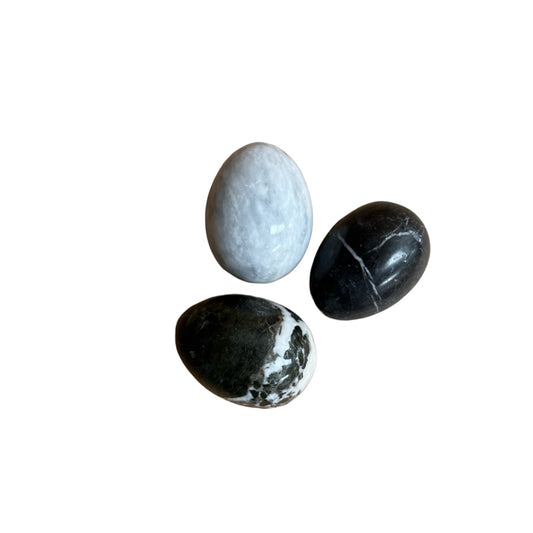 3" Mixed Marble Eggs - Case of 5