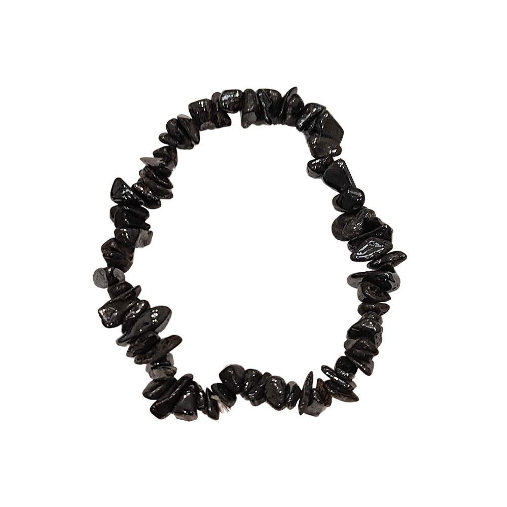 Hematite Gemstone Chip Bracelet - Case of 5