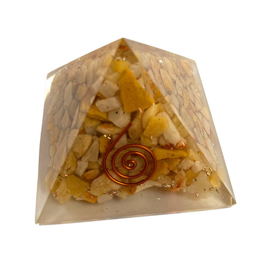 Yellow Aventurine Pyramid 5.5cm - Case of 2