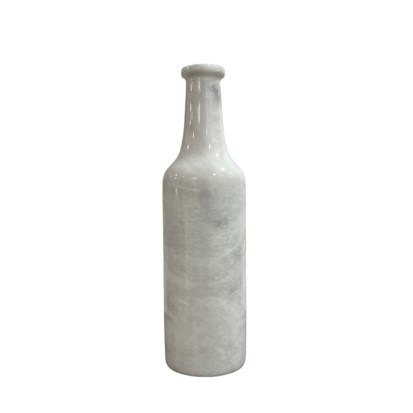 White Marble Decorative Bottle