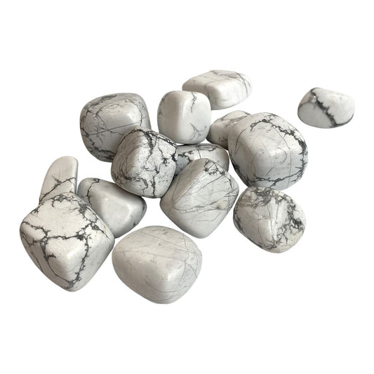 Howlite Tumbled Crystals 250g - Case of 2