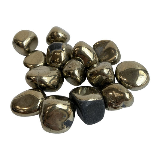 Pyrite Tumbled Crystals 250g - Case of 2