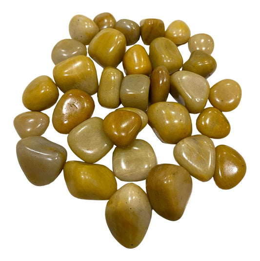 Yellow Aventurine Tumbled Crystals 250g - Case of 2