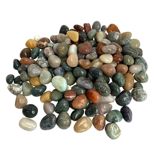 Small Mixed Tumbled Crystals (16-30mm) 1KG - Case of 2