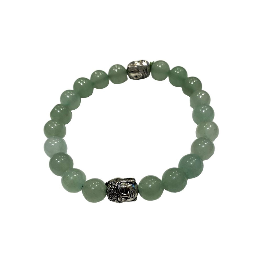 Green Aventurine Buddha Bracelet - Case of 3