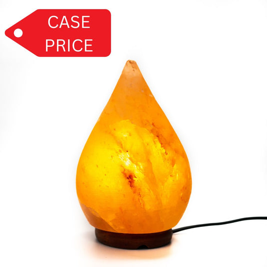 Drop salt lamp (pink) - Case of 4