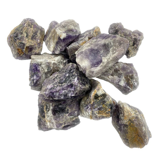Amethyst Rough Cut Crystals 1kg