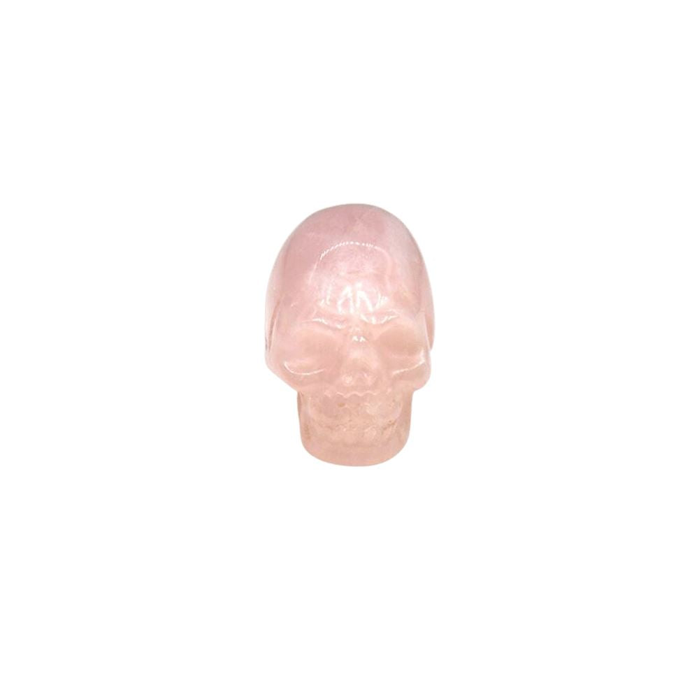 Rose Quartz Skull Head 2cm - Case of 3