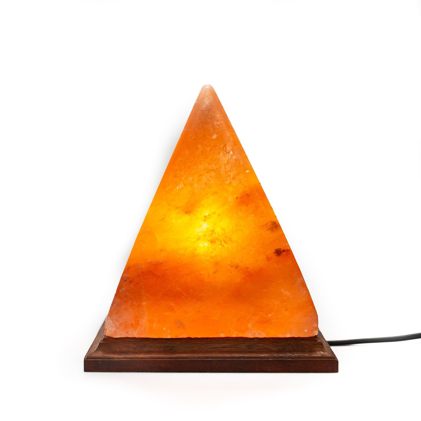 Pyramid salt lamp (pink)
