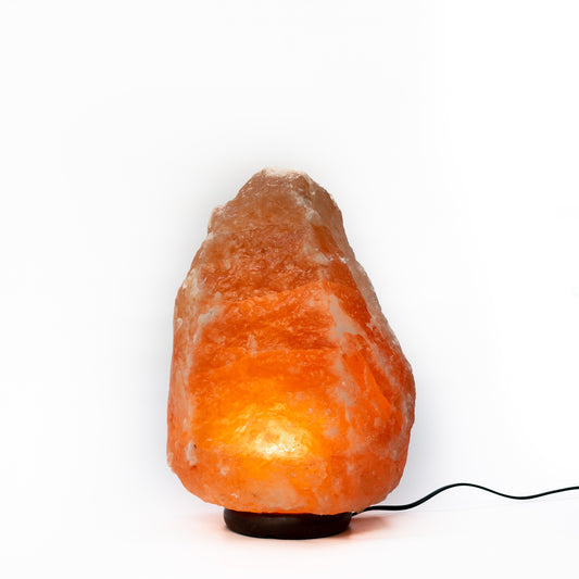 Natural salt lamp 15-20kg (pink)