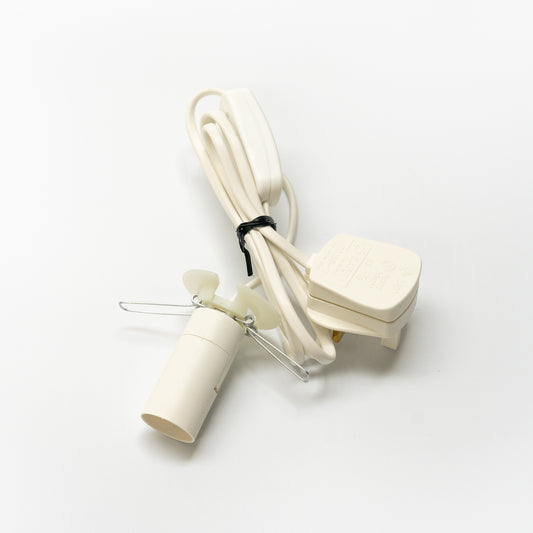 Lamp cable - white