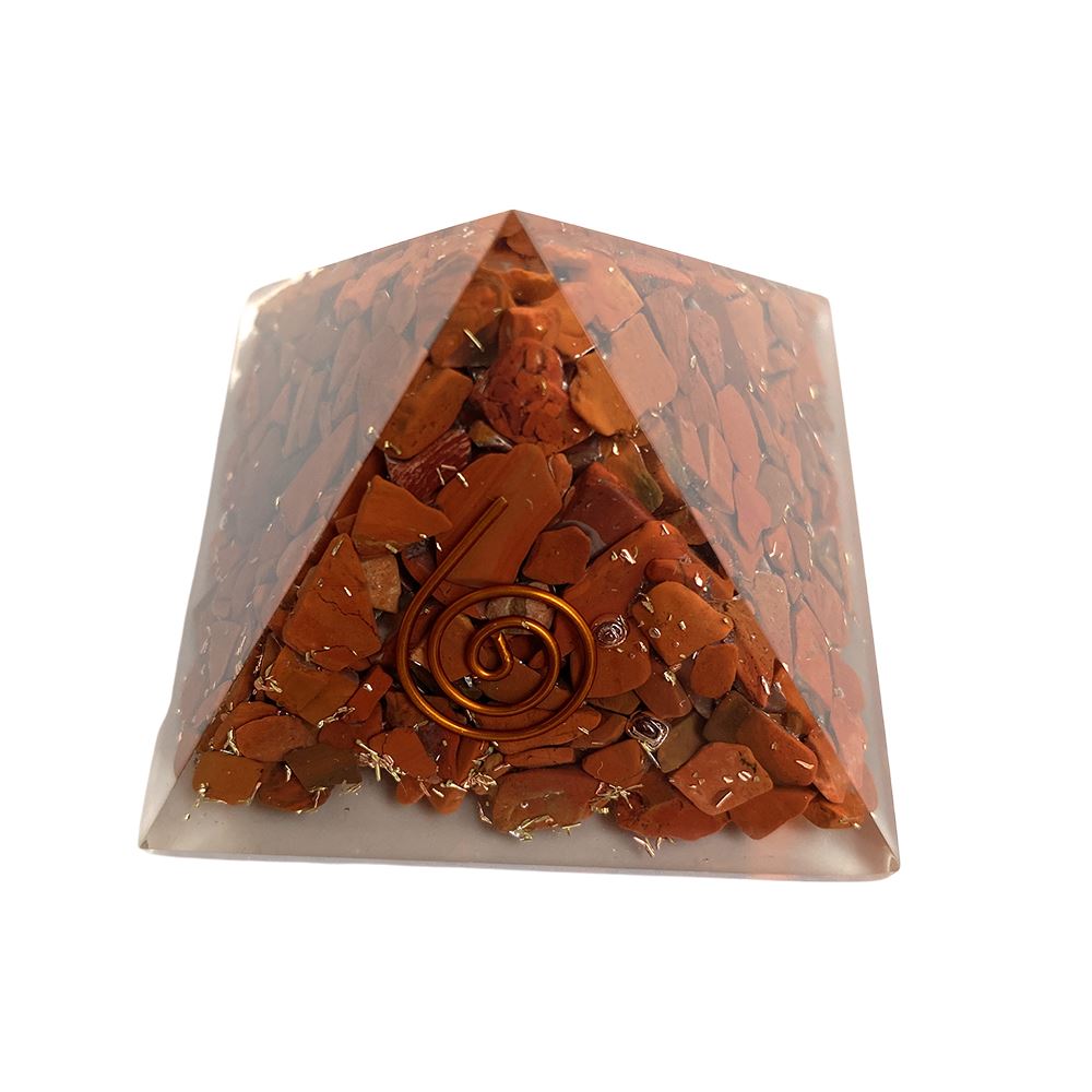 Red Jasper Pyramid 5.5cm - Case of 2