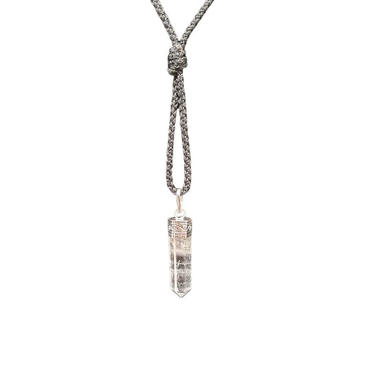 Clear Quartz Pencil Pendant 25-30mm - Case of 3