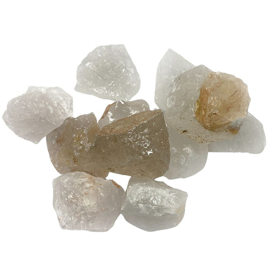Clear Quartz Rough Cut Crystals 1kg