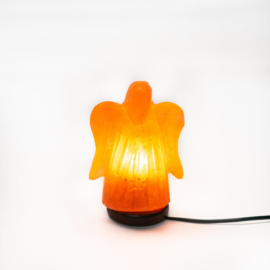 Angel salt lamp (pink)