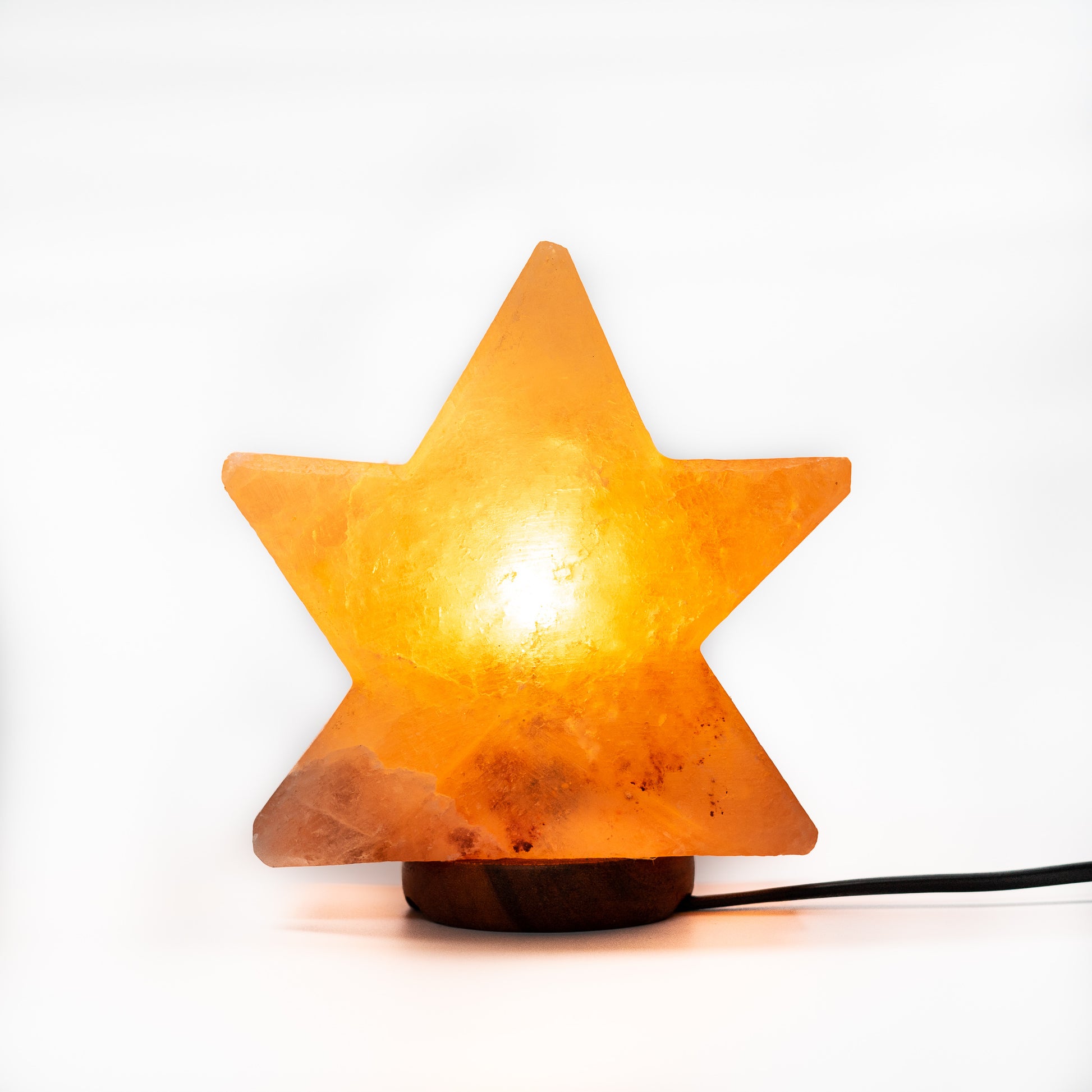 Star salt lamp (pink)