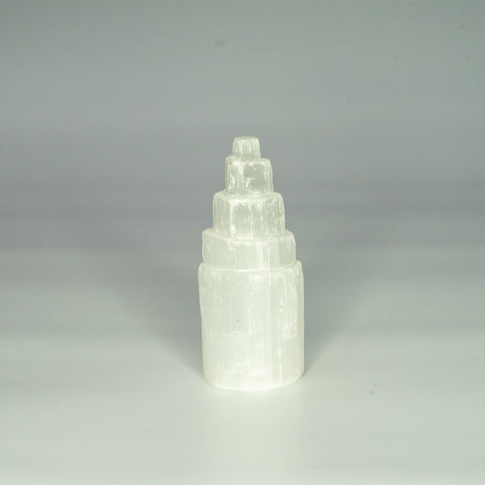 Selenite towers 10 cm - Case of 5